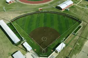 Caldwell Independent School District Softball Box Arial View